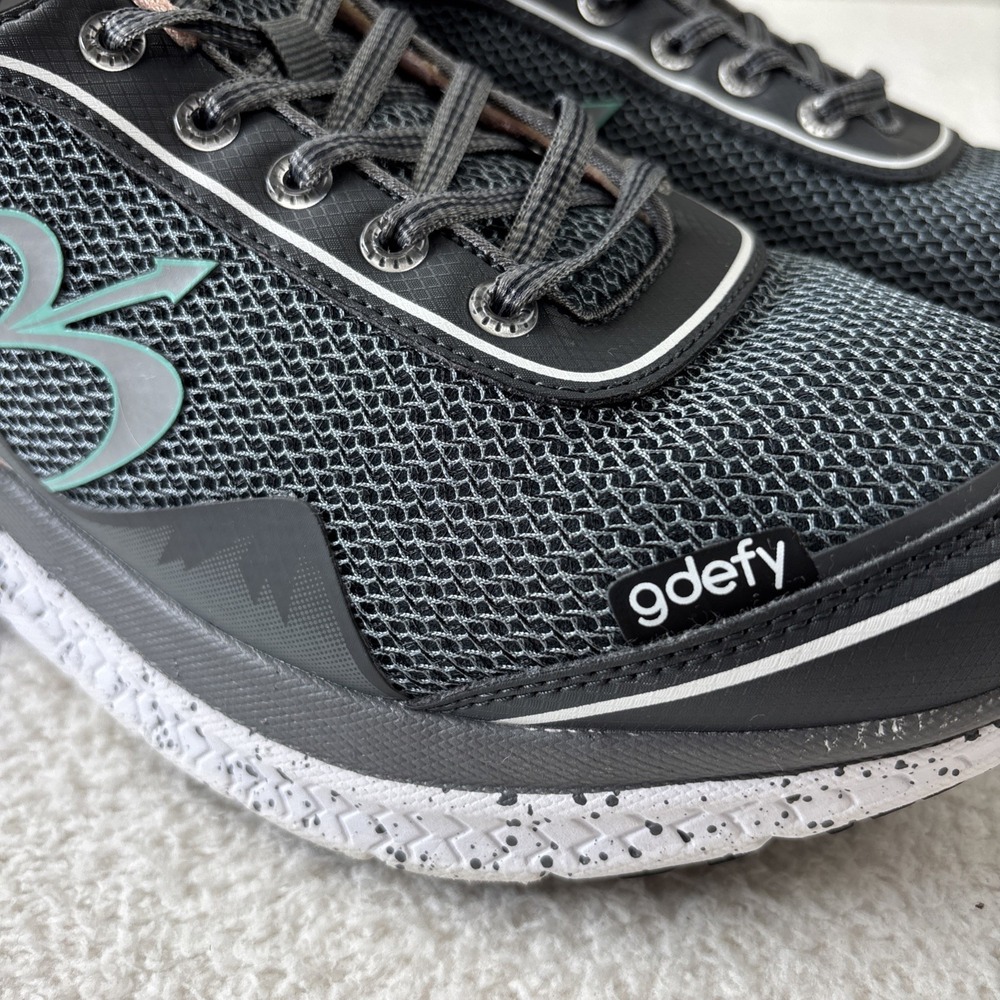G-DEFY Womens 'Mighty Walk' Shoes Size 10.5 Gray/Pink Sneakers Comfort EUC - Picture 12 of 14